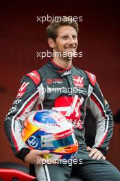 Romain Grosjean (FRA) Haas F1 Team VF-17. 27.02.2017. Formula One Testing, Day One, Barcelona, Spain. Monday.