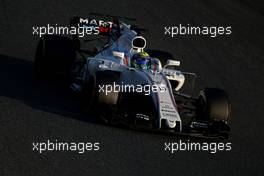 Felipe Massa (BRA) Williams F1 Team  27.02.2017. Formula One Testing, Day One, Barcelona, Spain. Monday.