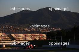 Sebastian Vettel (GER) Ferrari SF70H. 01.03.2017. Formula One Testing, Day Three, Barcelona, Spain. Wednesday.