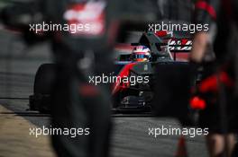 Romain Grosjean (FRA) Haas F1 Team VF-17. 01.03.2017. Formula One Testing, Day Three, Barcelona, Spain. Wednesday.