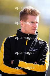 Nico Hulkenberg (GER) Renault Sport F1 Team. 01.03.2017. Formula One Testing, Day Three, Barcelona, Spain. Wednesday.
