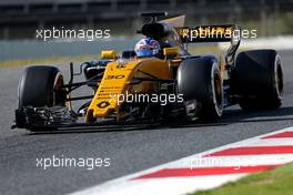 Jolyon Palmer (GBR) Renault Sport F1 Team   01.03.2017. Formula One Testing, Day Three, Barcelona, Spain. Wednesday.
