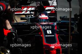 Romain Grosjean (FRA) Haas F1 Team VF-17. 01.03.2017. Formula One Testing, Day Three, Barcelona, Spain. Wednesday.