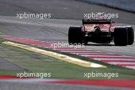 Sebastian Vettel (GER) Scuderia Ferrari  01.03.2017. Formula One Testing, Day Three, Barcelona, Spain. Wednesday.