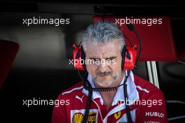 Maurizio Arrivabene (ITA) Ferrari Team Principal. 09.03.2017. Formula One Testing, Day Three, Barcelona, Spain. Thursday.