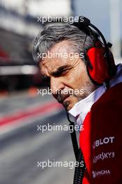 Maurizio Arrivabene (ITA) Ferrari Team Principal. 09.03.2017. Formula One Testing, Day Three, Barcelona, Spain. Thursday.