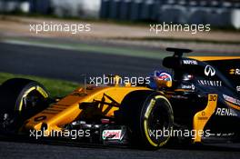Jolyon Palmer (GBR) Renault Sport F1 Team RS17. 09.03.2017. Formula One Testing, Day Three, Barcelona, Spain. Thursday.