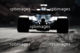 Tyre marks at the pit lane exit. 09.03.2017. Formula One Testing, Day Three, Barcelona, Spain. Thursday.