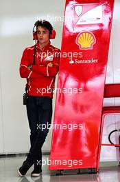 Charles Leclerc (MON) Ferrari Development Driver. 07.03.2017. Formula One Testing, Day One, Barcelona, Spain. Tuesday.