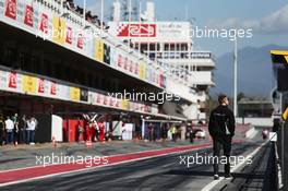 Nico Hulkenberg (GER) Renault Sport F1 Team. 07.03.2017. Formula One Testing, Day One, Barcelona, Spain. Tuesday.
