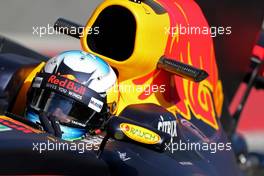 Daniel Ricciardo (AUS) Red Bull Racing  07.03.2017. Formula One Testing, Day One, Barcelona, Spain. Tuesday.