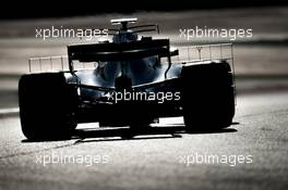 Lewis Hamilton (GBR) Mercedes AMG F1 W08 running sensor equipment. 07.03.2017. Formula One Testing, Day One, Barcelona, Spain. Tuesday.