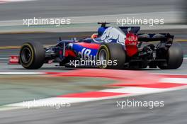 Carlos Sainz Jr (ESP) Scuderia Toro Rosso STR12. 08.03.2017. Formula One Testing, Day Two, Barcelona, Spain. Wednesday.