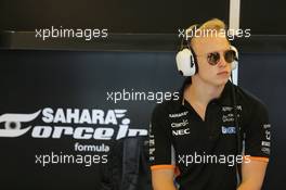 Nikita Mazepin (RUS) Sahara Force India F1 Team Development Driver. 01.08.2017. Formula 1 Testing, Budapest, Hungary.