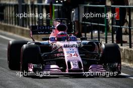 Nikita Mazepin (RUS) Sahara Force India F1 VJM10 Development Driver. 01.08.2017. Formula 1 Testing, Budapest, Hungary.