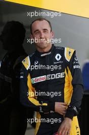 Robert Kubica (POL) Renault Sport F1 Team Test Driver. 01.08.2017. Formula 1 Testing, Budapest, Hungary.