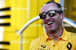 Robert Kubica (POL) Renault Sport F1 Team Test Driver. 01.08.2017. Formula 1 Testing, Budapest, Hungary.