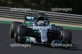 Valtteri Bottas (FIN) Mercedes AMG F1 W08. 01.08.2017. Formula 1 Testing, Budapest, Hungary.