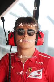 Charles Leclerc (MON) Ferrari Test Driver. 02.08.2017. Formula 1 Testing, Budapest, Hungary.