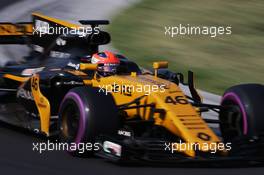 Robert Kubica (POL) Renault Sport F1 Team RS17 Test Driver. 02.08.2017. Formula 1 Testing, Budapest, Hungary.