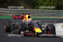 Pierre Gasly (FRA) Red Bull Racing RB13 Test Driver. 02.08.2017. Formula 1 Testing, Budapest, Hungary.
