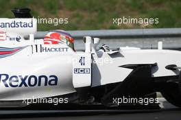 Luca Ghiotto (ITA) Williams FW40 Test Driver. 02.08.2017. Formula 1 Testing, Budapest, Hungary.