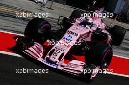 Lucas Auer (AUT) Sahara Force India F1 VJM10 Test Driver. 02.08.2017. Formula 1 Testing, Budapest, Hungary.