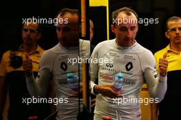Robert Kubica (POL) Renault Sport F1 Team Test Driver. 02.08.2017. Formula 1 Testing, Budapest, Hungary.