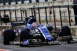 Nobuharu Matsushita (JPN) Sauber C36 Test Driver. 02.08.2017. Formula 1 Testing, Budapest, Hungary.