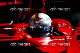 Sebastian Vettel (GER) Ferrari SF70H. 02.08.2017. Formula 1 Testing, Budapest, Hungary.