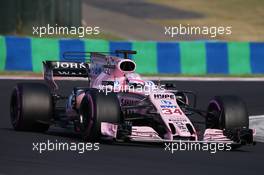Nikita Mazepin (RUS) Sahara Force India F1 VJM10 Development Driver. 02.08.2017. Formula 1 Testing, Budapest, Hungary.