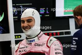 Sergio Perez (MEX) Sahara Force India F1. 25.08.2017. Formula 1 World Championship, Rd 12, Belgian Grand Prix, Spa Francorchamps, Belgium, Practice Day.