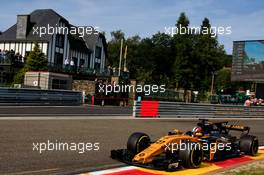 Nico Hulkenberg (GER) Renault Sport F1 Team RS17. 25.08.2017. Formula 1 World Championship, Rd 12, Belgian Grand Prix, Spa Francorchamps, Belgium, Practice Day.