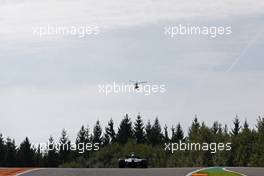 Kevin Magnussen (DEN) Haas F1 Team  25.08.2017. Formula 1 World Championship, Rd 12, Belgian Grand Prix, Spa Francorchamps, Belgium, Practice Day.