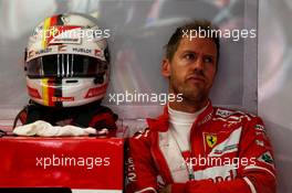Sebastian Vettel (GER) Ferrari. 25.08.2017. Formula 1 World Championship, Rd 12, Belgian Grand Prix, Spa Francorchamps, Belgium, Practice Day.