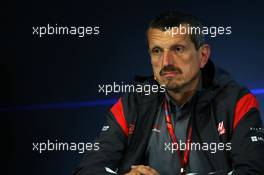 Guenther Steiner (ITA) Haas F1 Team Prinicipal in the FIA Press Conference. 25.08.2017. Formula 1 World Championship, Rd 12, Belgian Grand Prix, Spa Francorchamps, Belgium, Practice Day.