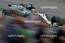 Lewis Hamilton (GBR) Mercedes AMG F1   25.08.2017. Formula 1 World Championship, Rd 12, Belgian Grand Prix, Spa Francorchamps, Belgium, Practice Day.