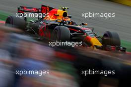 Max Verstappen (NLD) Red Bull Racing  25.08.2017. Formula 1 World Championship, Rd 12, Belgian Grand Prix, Spa Francorchamps, Belgium, Practice Day.