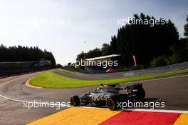 Kevin Magnussen (DEN) Haas VF-17. 25.08.2017. Formula 1 World Championship, Rd 12, Belgian Grand Prix, Spa Francorchamps, Belgium, Practice Day.