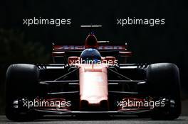 Fernando Alonso (ESP) McLaren MCL32. 25.08.2017. Formula 1 World Championship, Rd 12, Belgian Grand Prix, Spa Francorchamps, Belgium, Practice Day.