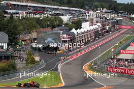 Daniel Ricciardo (AUS) Red Bull Racing RB13. 25.08.2017. Formula 1 World Championship, Rd 12, Belgian Grand Prix, Spa Francorchamps, Belgium, Practice Day.