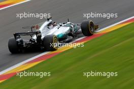 Lewis Hamilton (GBR) Mercedes AMG F1   25.08.2017. Formula 1 World Championship, Rd 12, Belgian Grand Prix, Spa Francorchamps, Belgium, Practice Day.