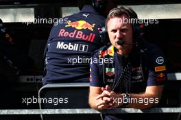 Christian Horner (GBR) Red Bull Racing Team Principal. 25.08.2017. Formula 1 World Championship, Rd 12, Belgian Grand Prix, Spa Francorchamps, Belgium, Practice Day.