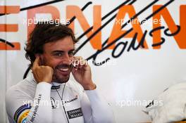 Fernando Alonso (ESP) McLaren. 25.08.2017. Formula 1 World Championship, Rd 12, Belgian Grand Prix, Spa Francorchamps, Belgium, Practice Day.
