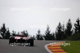 Sebastian Vettel (GER) Scuderia Ferrari  25.08.2017. Formula 1 World Championship, Rd 12, Belgian Grand Prix, Spa Francorchamps, Belgium, Practice Day.