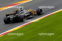 Jolyon Palmer (GBR) Renault Sport F1 Team   25.08.2017. Formula 1 World Championship, Rd 12, Belgian Grand Prix, Spa Francorchamps, Belgium, Practice Day.