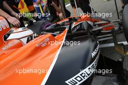 Stoffel Vandoorne (BEL) McLaren MCL32. 27.08.2017. Formula 1 World Championship, Rd 12, Belgian Grand Prix, Spa Francorchamps, Belgium, Race Day.