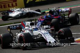 Felipe Massa (BRA) Williams FW40. 27.08.2017. Formula 1 World Championship, Rd 12, Belgian Grand Prix, Spa Francorchamps, Belgium, Race Day.