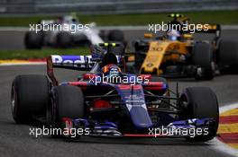 Carlos Sainz Jr (ESP) Scuderia Toro Rosso STR12. 27.08.2017. Formula 1 World Championship, Rd 12, Belgian Grand Prix, Spa Francorchamps, Belgium, Race Day.