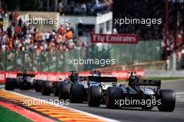 Kevin Magnussen (DEN) Haas VF-17. 27.08.2017. Formula 1 World Championship, Rd 12, Belgian Grand Prix, Spa Francorchamps, Belgium, Race Day.